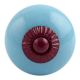 Sky Blue Purple Fitting Ceramic Knob